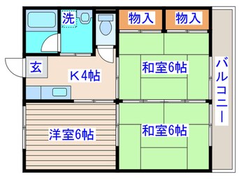 間取図 ＳＳコ－ポ