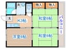 ＳＳコ－ポ 3Kの間取り