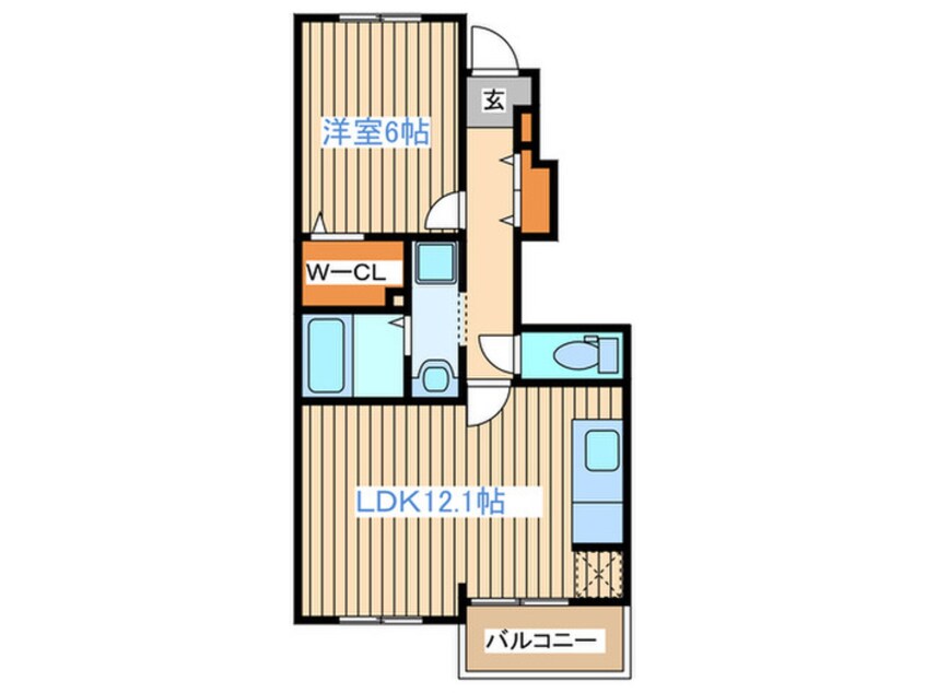 間取図 グレイス・ガーデンⅢ