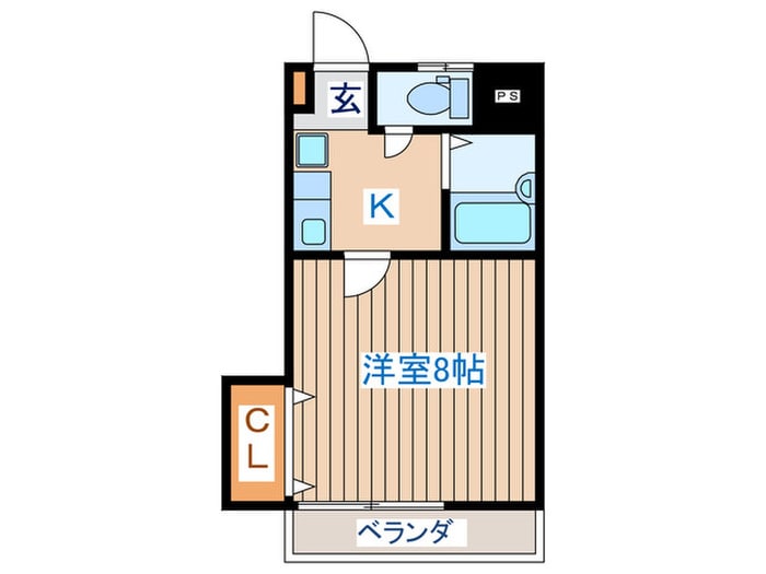 間取り図 コーポ麿