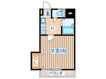 間取図 コーポ麿