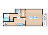 アスコット長町南 1Kの間取り