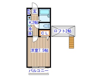 間取図 ドミールＳＵＺＵＫＩ