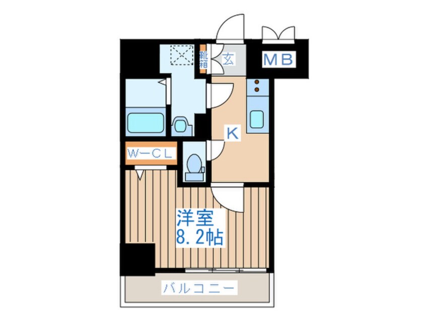 間取図 レガーロ仙台駅東