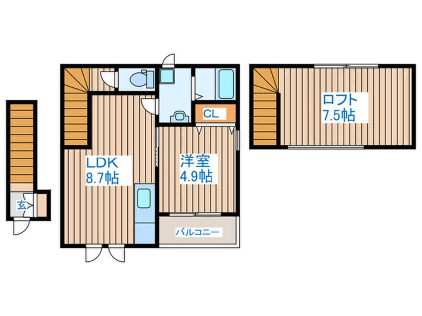 間取図 Always Sun