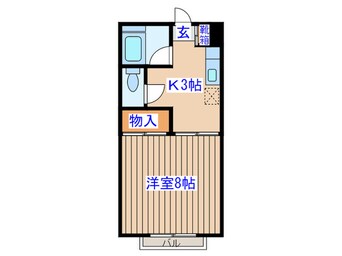 間取図 オレンジハイツ