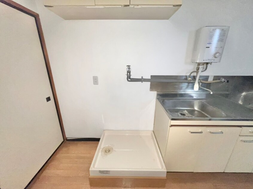 洗濯機置場 オレンジハイツ