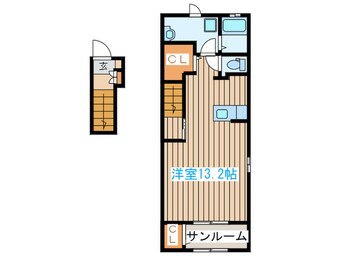 間取図 ビューシティ泉Ⅹ