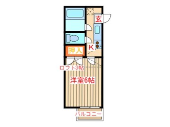 間取図 グラバ－邸ⅦＡ