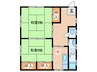 ハイツ菅原 2Kの間取り
