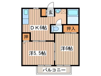 間取図 ＫＯＺＵＶｉｌｌａｇｅＡ