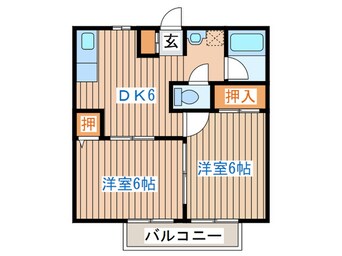 間取図 ＫＯＺＵＶｉｌｌａｇｅＡ