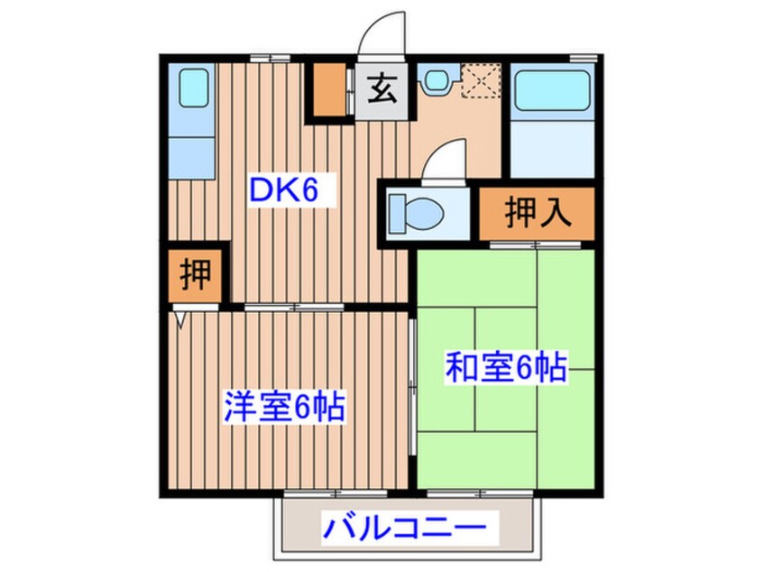 間取図 ＫＯＺＵＶｉｌｌａｇｅＢ