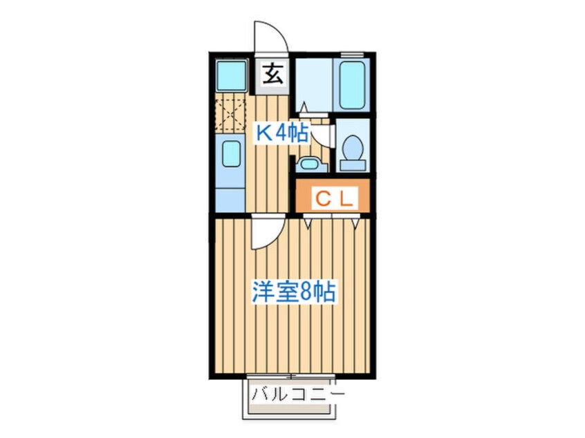 間取図 ＫＯＺＵＶｉｌｌａｇｅＣ