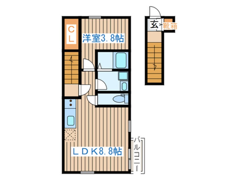 間取図 あすとpark名取