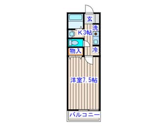 間取図 メゾンパ－クみずほ台