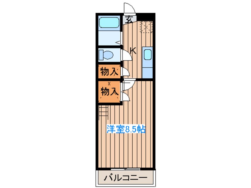 間取図 パックス雅