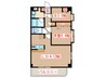クレセ－ル２３０ 1LDK+Sの間取り