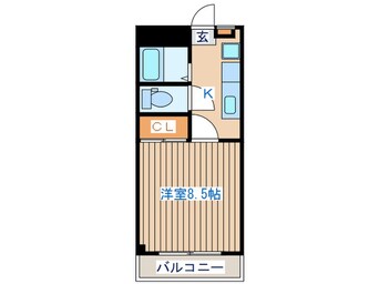 間取図 コーポ８７８本町