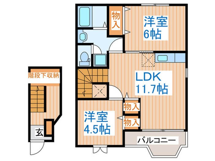間取り図 グランデパインヒルズ　A