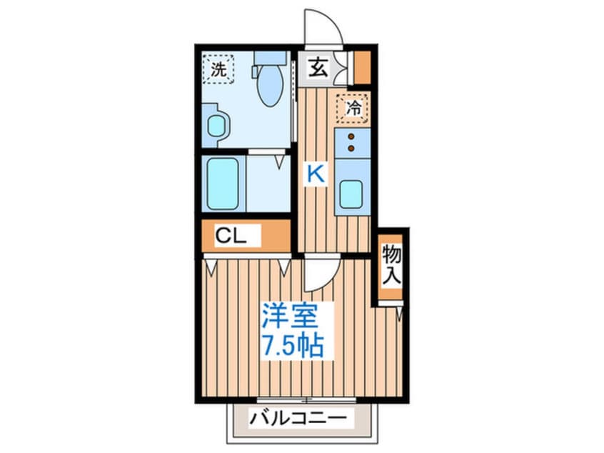 間取図 シンティラーレ小松島