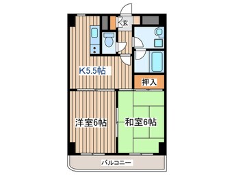 間取図 ブランシェ宮千代