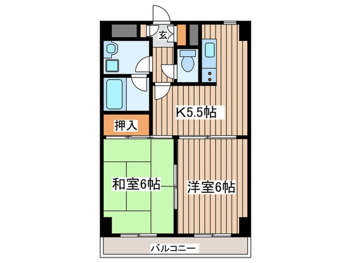 間取り図 ブランシェ宮千代