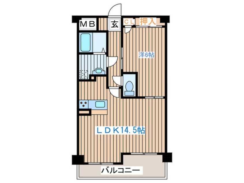 間取図 ウィスタリアⅢ