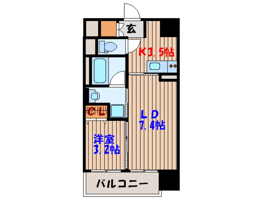 間取図 バリューエクセ