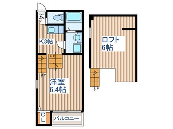 間取図 ハーモニーテラス五輪Ⅲ