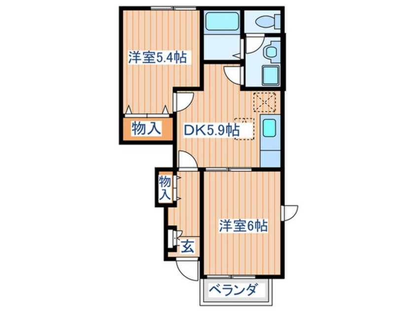 間取図 グランデパインヒルズ　Ｃ