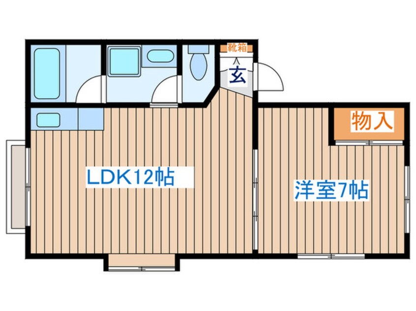 間取図 第6グリーンハイツ