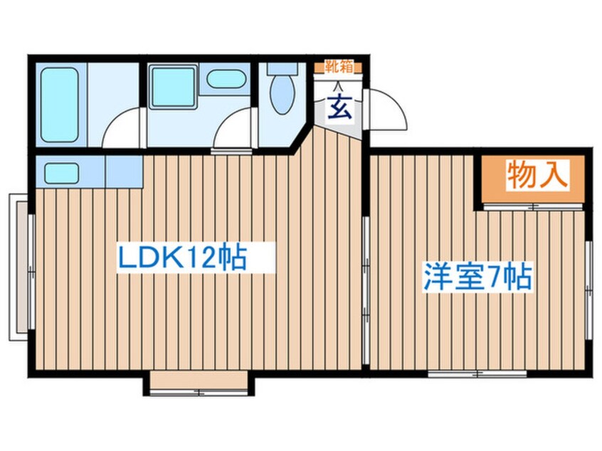 間取図 第6グリーンハイツ