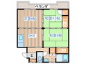 丸広ハイツの間取図