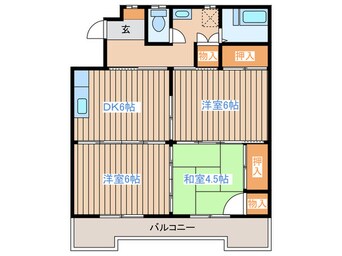 間取図 丸広ハイツ