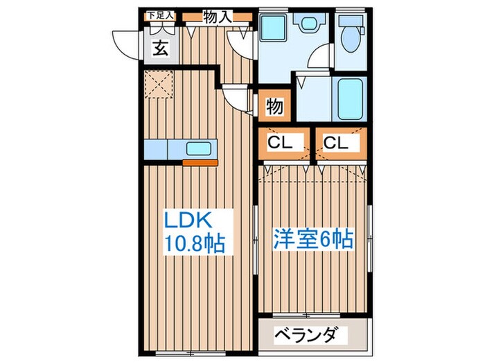 間取り図 オリゾンＧ弐番館