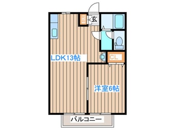 間取図 コーポさざんか　Ⅱ