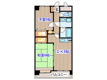 間取図 ヴィラ泉セントラル