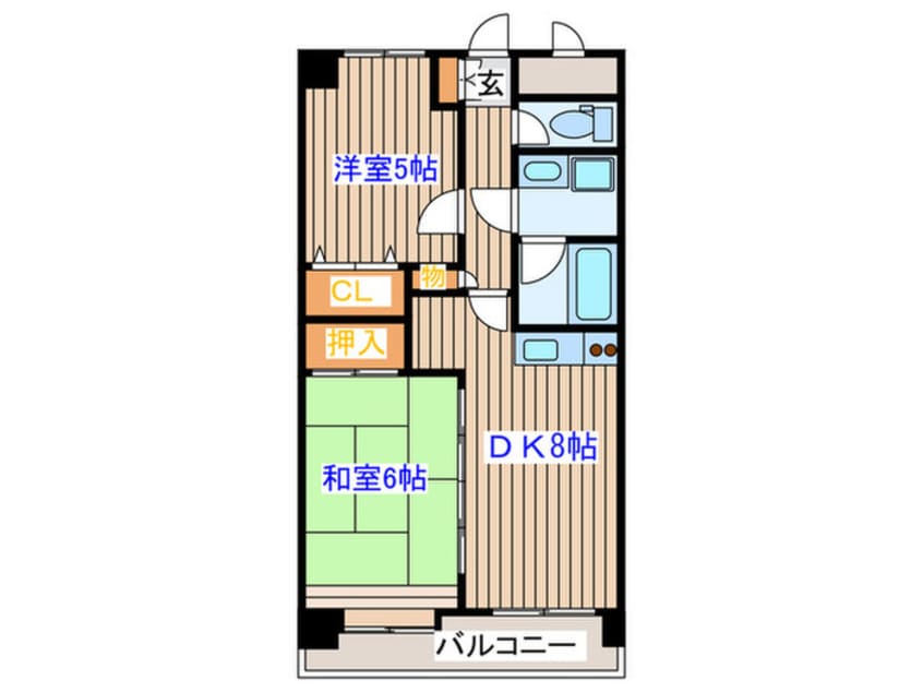 間取図 ヴィラ泉セントラル