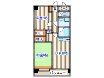 間取図 ヴィラ泉セントラル