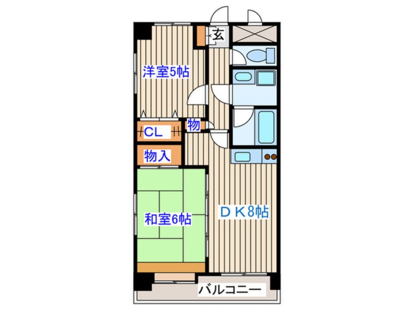 間取図 ヴィラ泉セントラル
