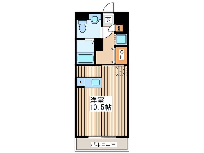 間取り図 ディアコート宮城野原