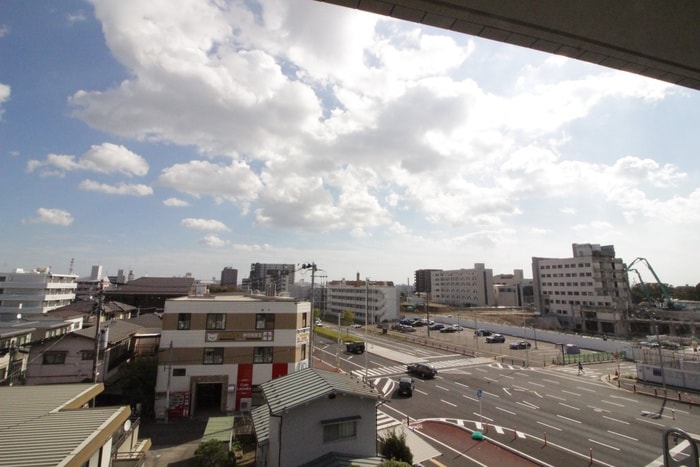 室内からの展望 ディアコート宮城野原