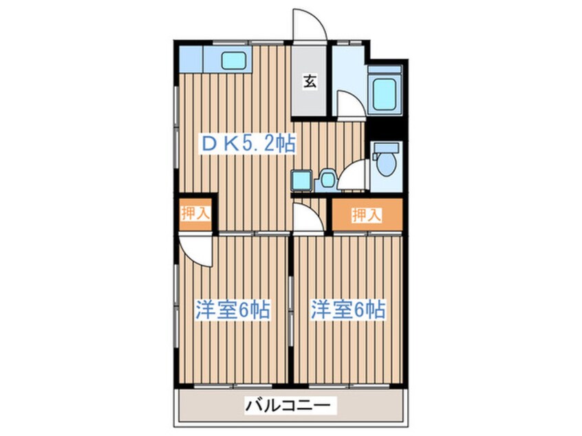 間取図 第一吉田店マンション