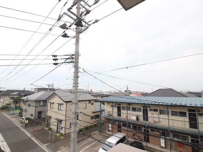 室内からの展望 第一吉田店マンション