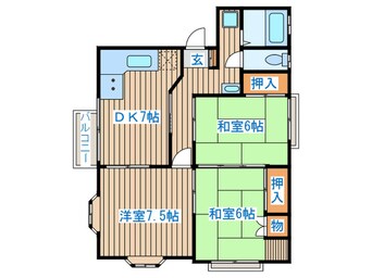 間取図 エトワール木町