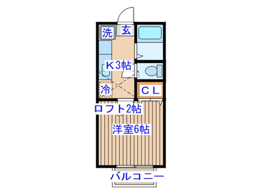 間取図 ヴィラフォンテ