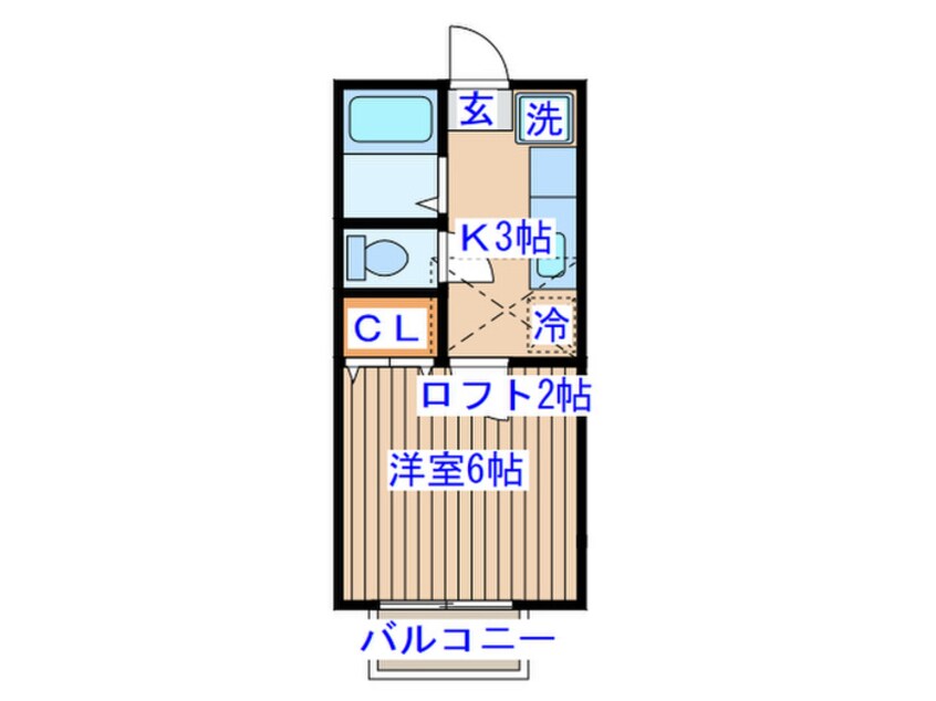 間取図 ヴィラフォンテ