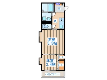 間取図 ルピナス成田町