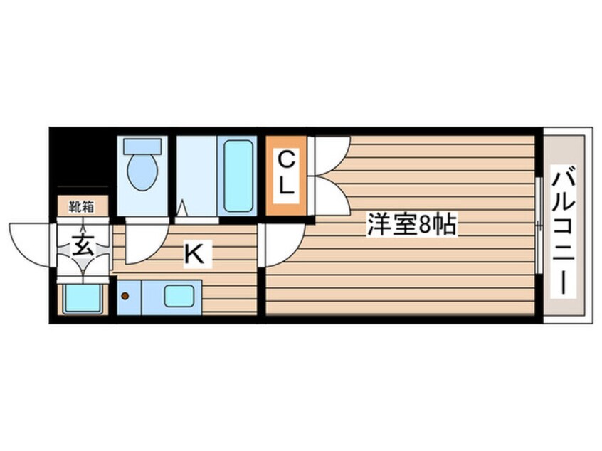 間取図 リエス小田原